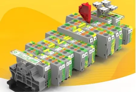 TP-E系列轨装端子——升级版轨装方案，速装稳固、电气安全